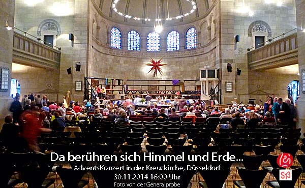 Dirk Ströter, Kantorei der Kreuzkirche, düsselChor, Düsseldorf, Raymund Hinkel