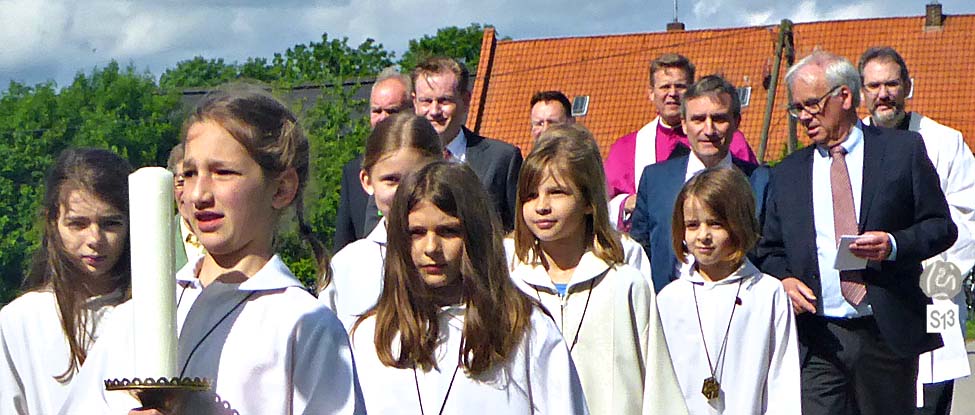 Hubertuskapelle Angermund, Hubertus, hl Hubertus, Suitbertus, Raymund Hinkel