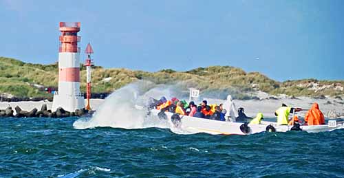 Börteboot, Börteboot-Regatta, Börtebootregatta, Helgoland, Raymund Hinkel