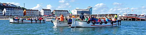 Börteboot, Börteboot-Regatta, Börtebootregatta, Helgoland, Raymund Hinkel