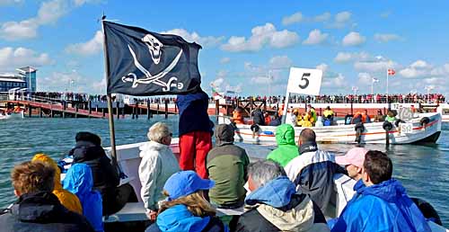 Börteboot, Börteboot-Regatta, Börtebootregatta, Helgoland, Raymund Hinkel