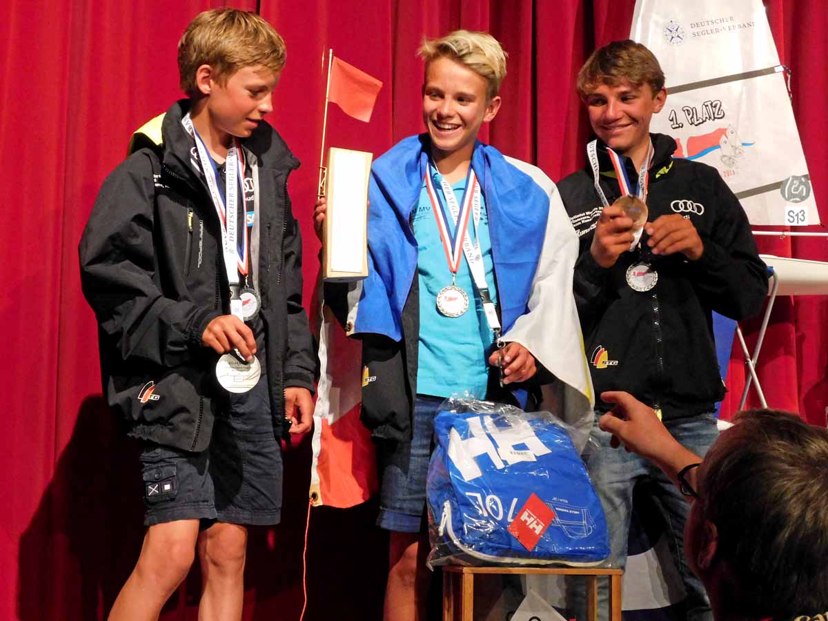 Opti Helgoland, 2016, Optimisten, Raymund Hinkel