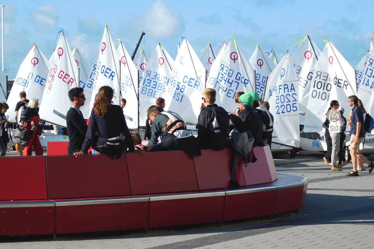 Opti Helgoland, 2016, Optimisten, Raymund Hinkel