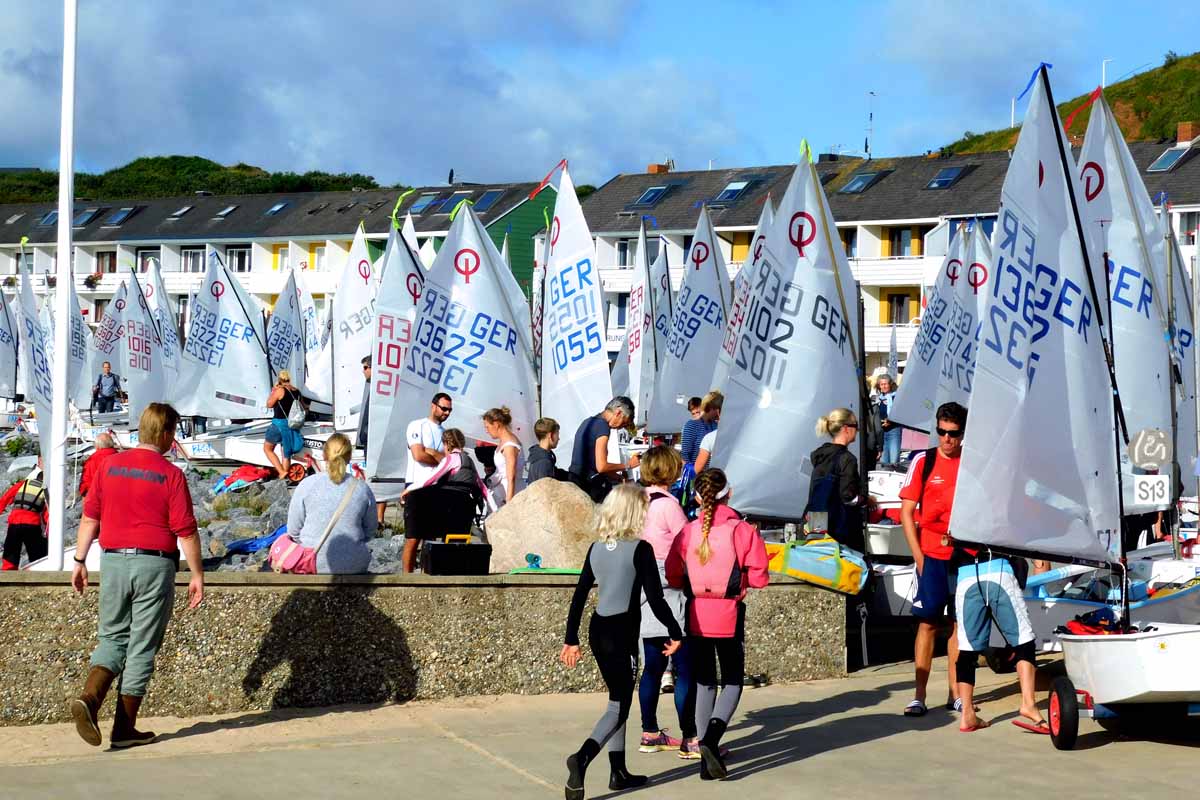 Opti Helgoland, 2016, Optimisten, Raymund Hinkel