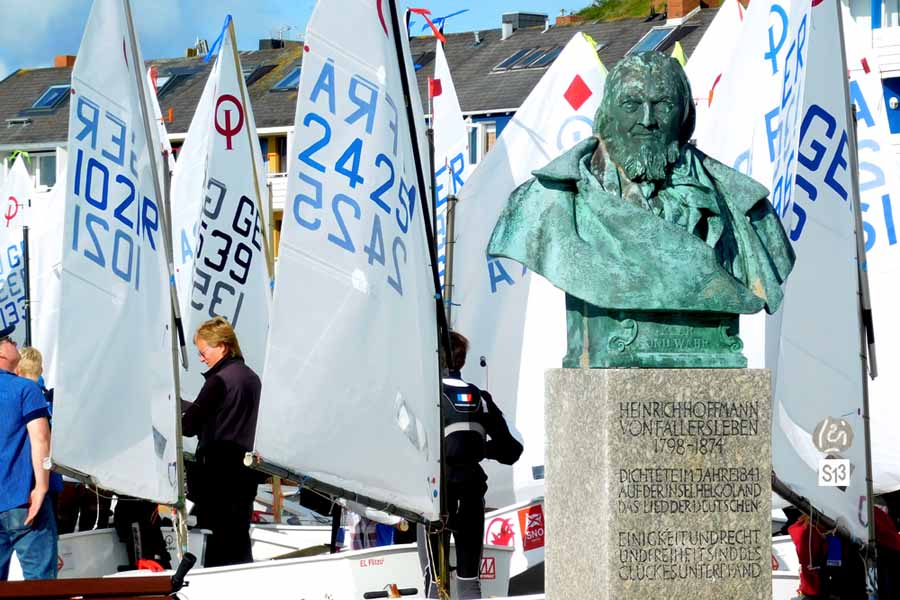 Opti Helgoland, 2016, Optimisten, Raymund Hinkel