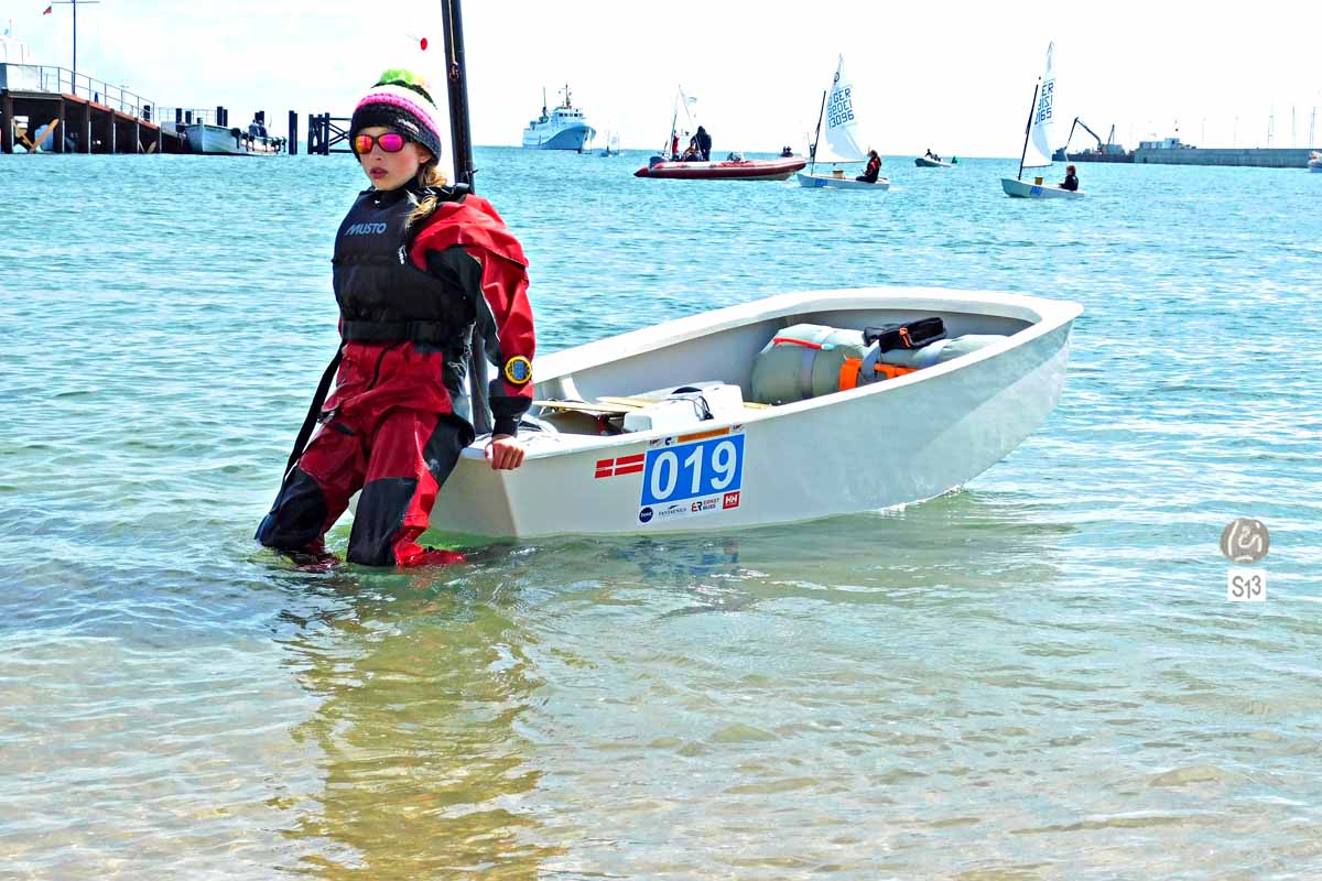 Opti Helgoland, 2016, Optimisten, Raymund Hinkel