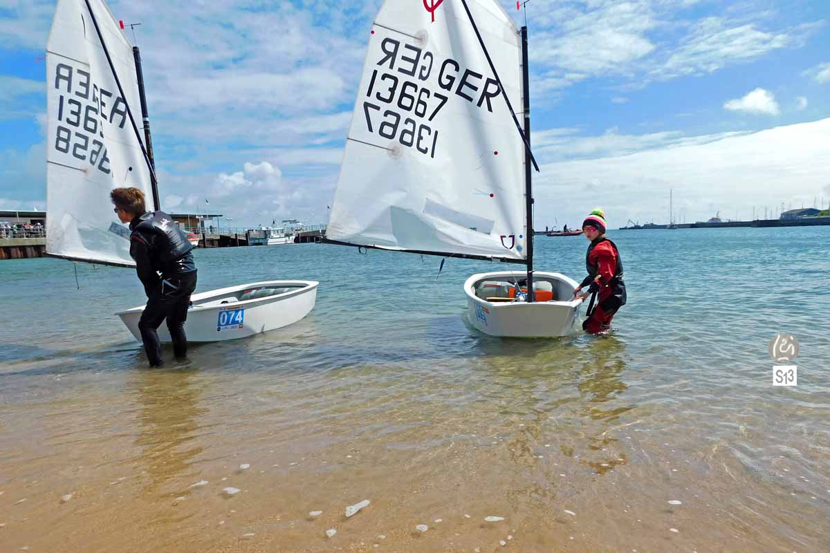 Opti Helgoland, 2016, Optimisten, Raymund Hinkel