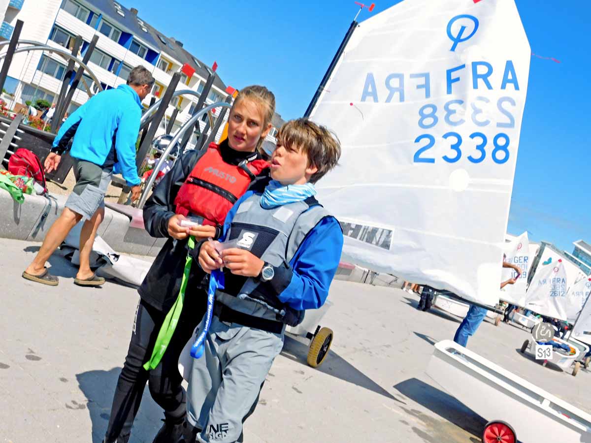 Opti Helgoland, 2016, Optimisten, Raymund Hinkel