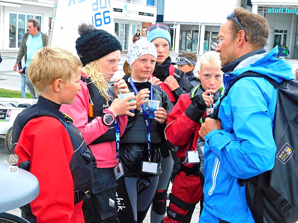 Opti Helgoland, 2016, Optimisten, Raymund Hinkel