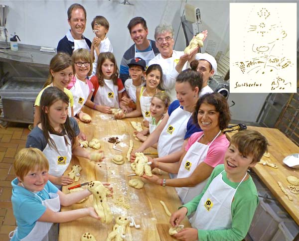 Kinder, Backstube, Bäckerei Josef Hinkel, Brotfreunde, Backkultur, Tradition, Fortschritt