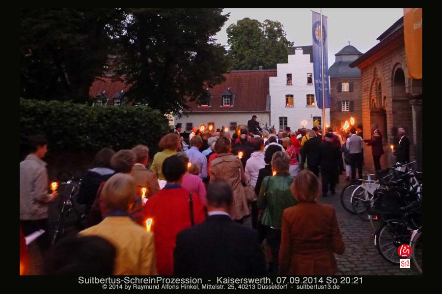 Raymund Hinkel, Suitbertus Schreinprozession, Suitbertus-Stiftsplatz, Stiftsplatz, Kaiserswerth, Basilika minor